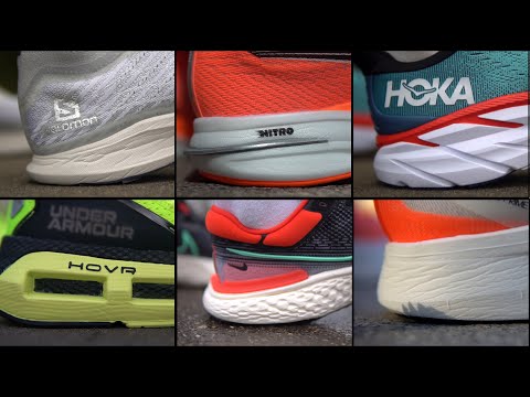 Сравнение 32 МЕЖПОДОШВ. NIKE vs ADIDAS vs ASICS vs HOKA vs SAUCONY