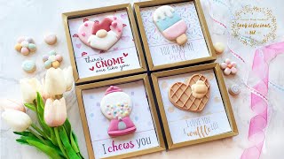 Cute VALENTINE COOKIES in individual Gift Boxes ~ Perfect Valentine's Day Gift