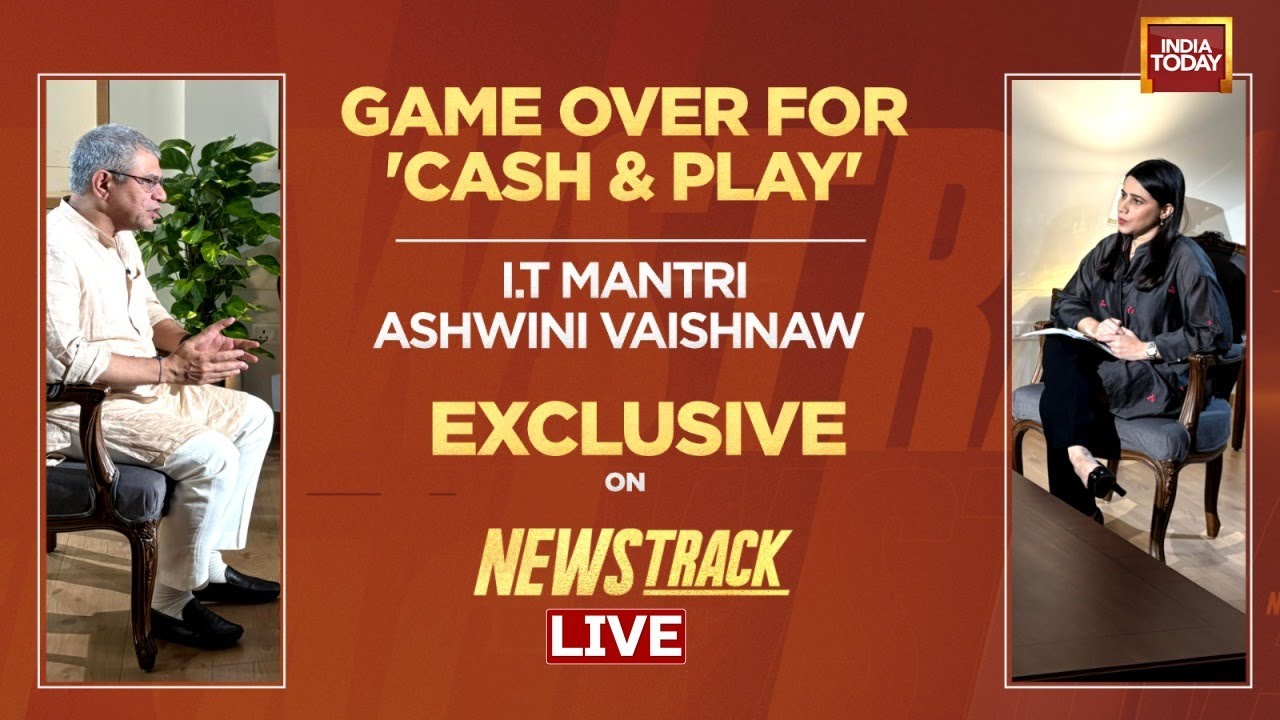 NewsTrack With Marya Shakil LIVE | Ashwini Vaishnaw Exclusive | Parliament Passes Online Gaming Bill