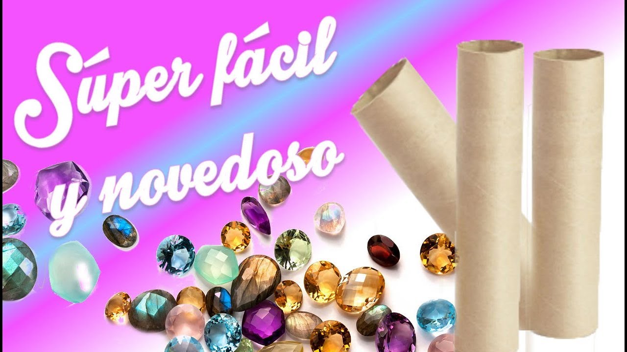 Regalo lindo y original día de la madre Ideas rollos de papel ❤️ Reciclaje tubo cartón fácil Navidad kawaii emoticons