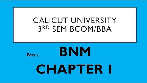 Calicut university |3rd sem| BCom |BBA| Basic Numerical method |chapter1|calicutuniversity#bnm
