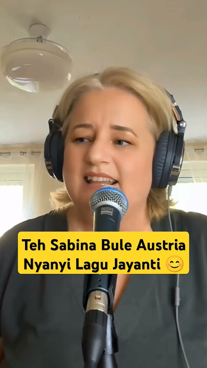Teh Sabina - Jayanti. Bule Austria Nyanyi Lagu Sunda Keren Nih Kang Dedi Mulyadi