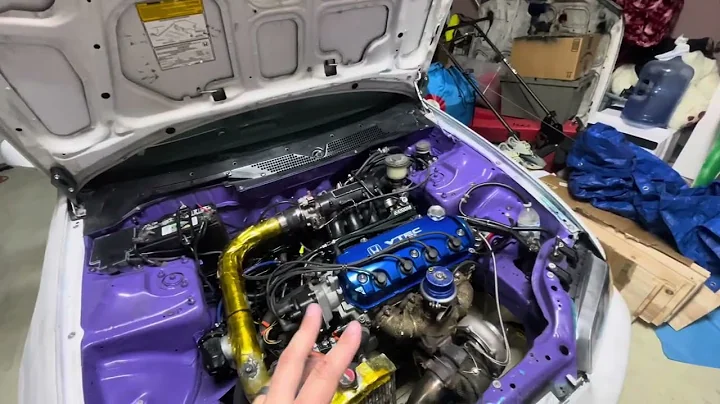 My civic D16Z6 turbo build
