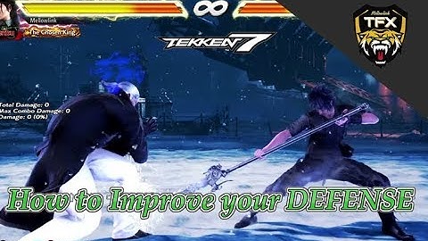 TEKKEN 7 // HOW TO IMPROVE YOUR DEFENSE & REFLEXES ON YOUR OWN