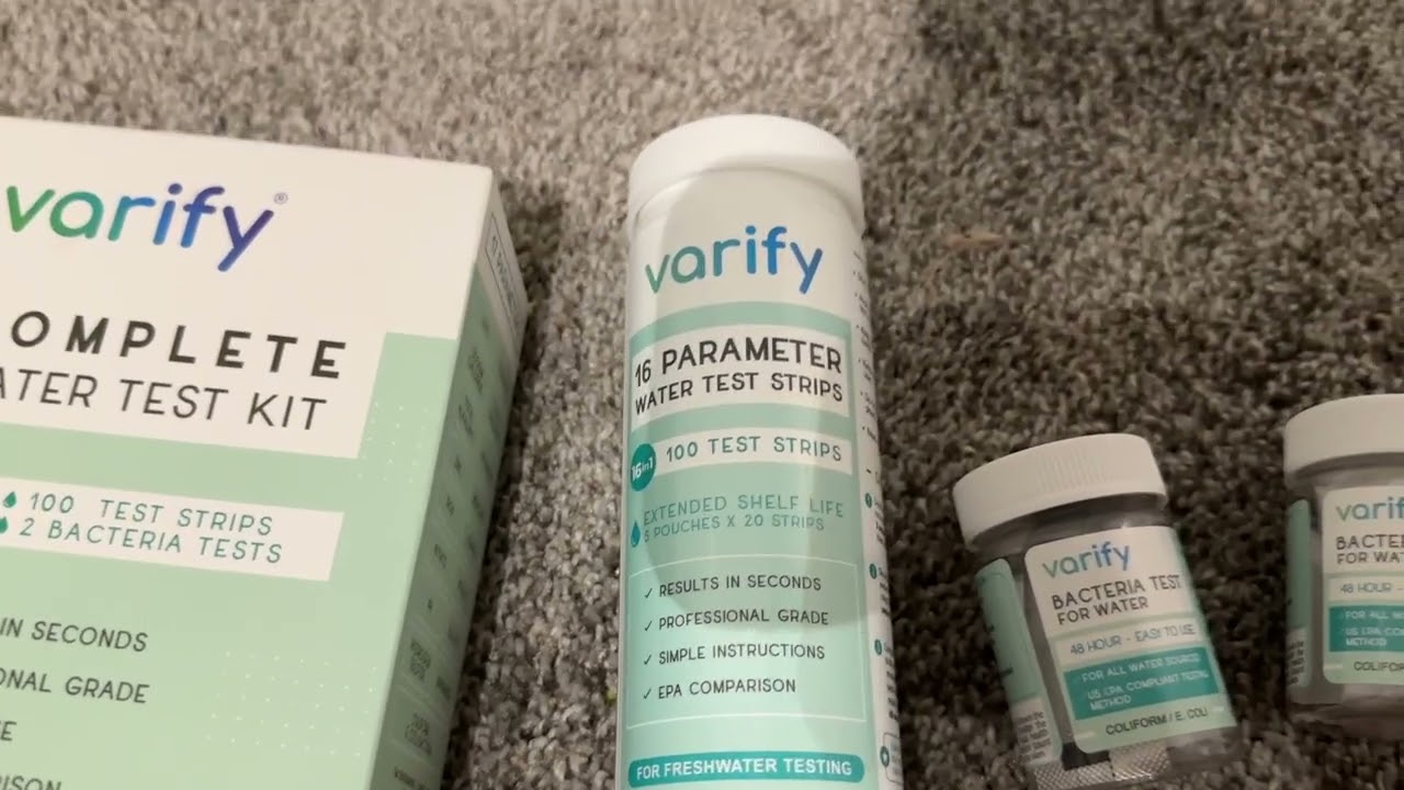 Как это работает? Полный набор для анализа воды Varify!
