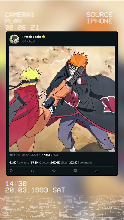 Naruto vs Pain 💪🏼#narutouzumaki #narutoedits #naruto #fyp #narutoshippuden #narutovspain #anime