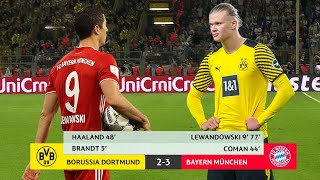 The Day Lewandowski Showed Erling Haaland Who Is The Boss