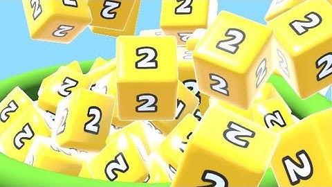 Jelly Run 2048 - All Levels Gameplay Android,ios ( Part - 1 )