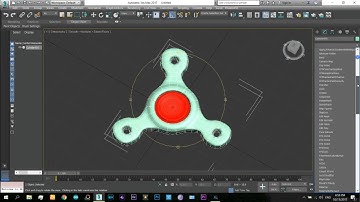 3ds max | Modelling of a Fidget Spinner | TUTORIAL, *need to watch