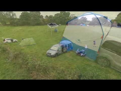 Camper Van And Arpenaz Awning Set-Up | Review