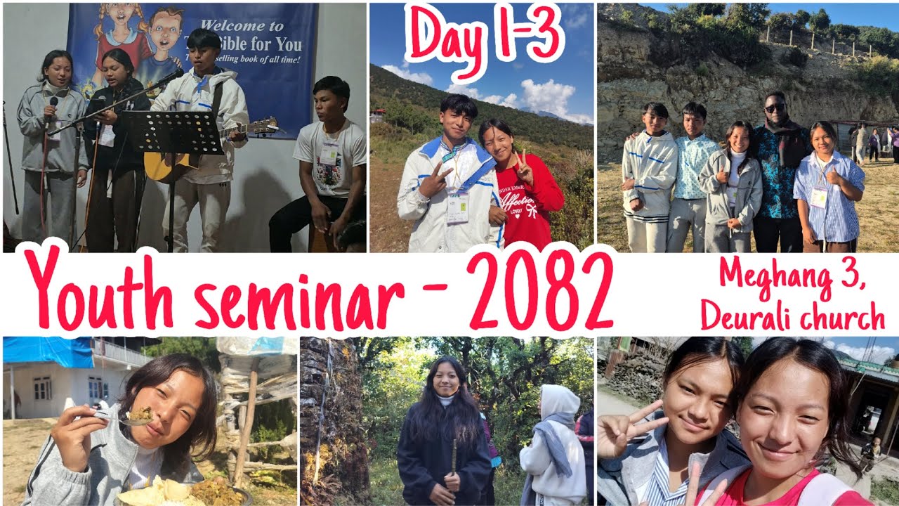 Youth seminar jada dekhii ghar farkida samma ko vlog aayou haii😍 #subscribe #foryou #vlogger