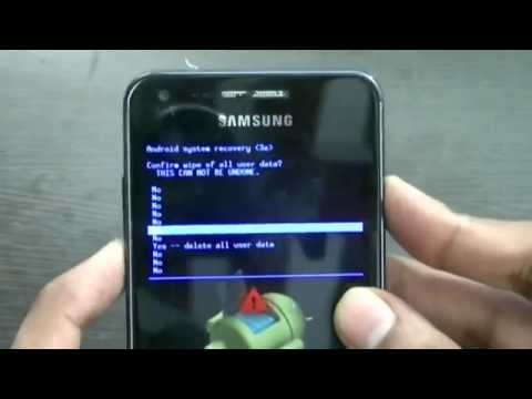 Hard Reset Samsung I9070 Galaxy S Advance