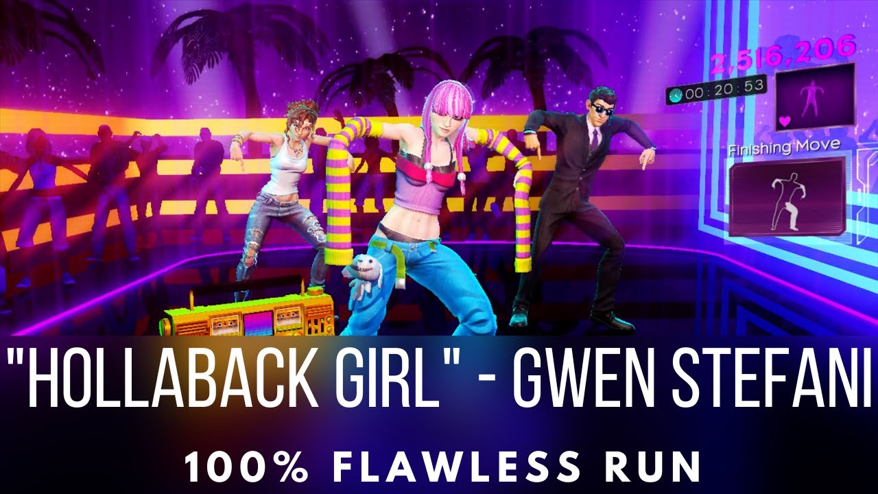 Dance Central 3 Hollaback Girl Gwen Stefani Flawless Run YouTube
