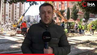 Adana Zeray Apartmanında Kurtarma Çalışmaları Sürüyor