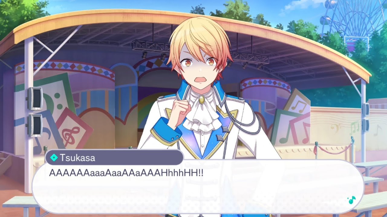 Emu's Big Welcome Cannon! (she almost killed tsukasa 💀)