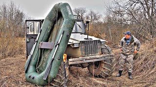 Переплыл реку и был в шоке! ДВИГАТЕЛЬ! РЕДУКТОР! КАТКИ! ТРАКИ! ОТ КУДА ЗДЕСЬ СТОЛЬКО МЕТАЛЛА?!