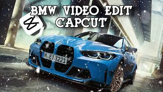 Capcut Editing Tutorial Transforming A Bmw