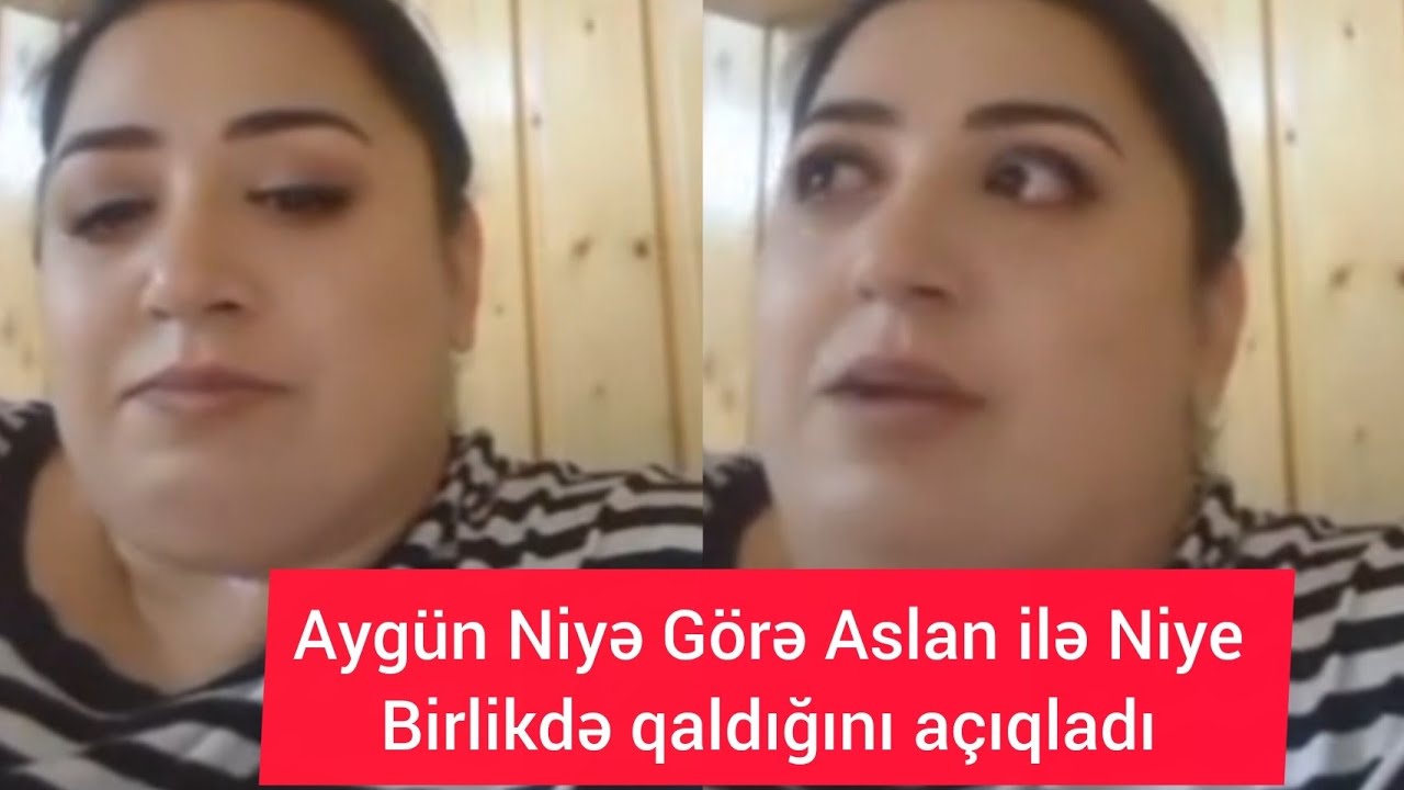 Aygün Canlıda Göz yaşlıları içində Niyə Aslan Və Aslan Yeni arvadi ilə birlikdə qaldığını açıqladı 