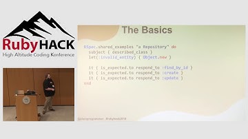 RubyHACK 2018 | Interfaces Not Required by James Thompson | Ruby Conference 2018