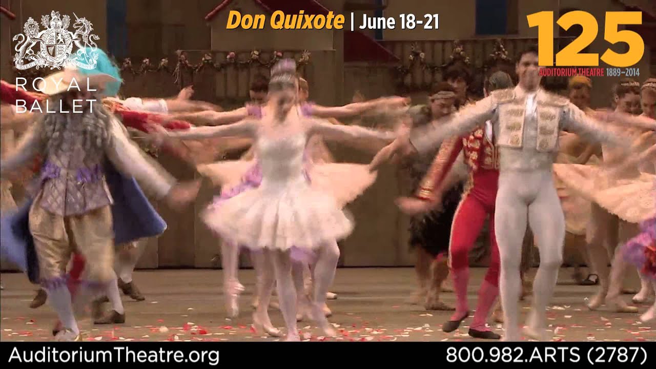 The Royal Ballet Don Quixote Teaser June 18 21 Auditorium Theatre Youtube