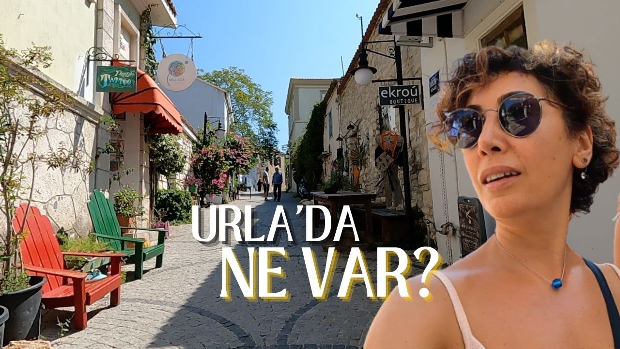 Tatilcilerin Yeni Gözdesi URLA Sokakları -  İZMİR Türkiye  🇹🇷 - 86