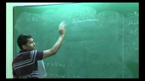 Combinatorics 1