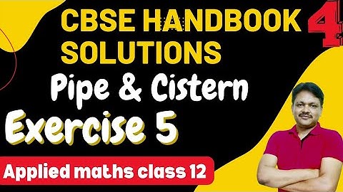 CBSE handbook Ex 5 | NCERT Ex 5 | Chapter 1 | Applied Mathematics Class 12 | 2022-23 | Gaur Classes