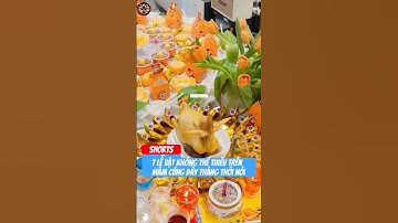 7 lễ vật không thể thiếu trên mâm cúng đầy tháng thôi nôi bé yêu! - Đồ Cúng Việt