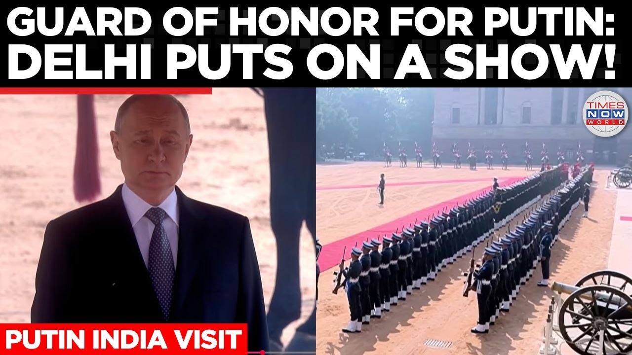 PUTIN IN INDIA: Ceremonial Welcome At Rashtrapati Bhavan With Guard Of Honour | Times Now World
