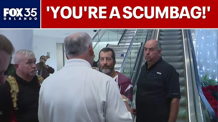 'You're a scumbag': Sheriff, Seabreeze students confront alleged travel scammer at airport