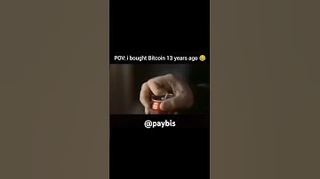 I bought Bitcoin 13 years ago 😂 #bitcoin #crypto #shorts