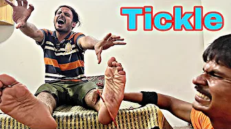 ASMR FEET TICKLE THERAPY || Stress relief 😮‍💨 #stress relief #asmr