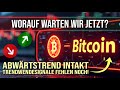 Bitcoin Update: Der Abwärtstrend ist intakt – das sind die nächsten Ziele!