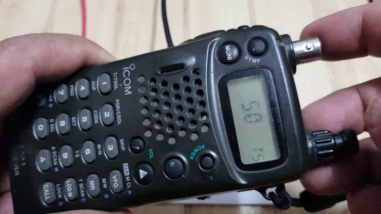 วิธีตั้งสเตป Icom IC T22A