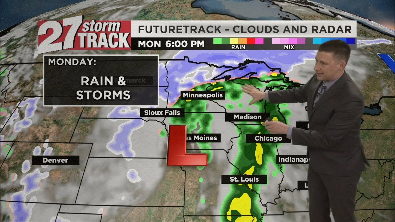 Rain, snow, a mix of both and storms expected over the next few days ...