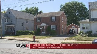 Hartford homeowner shoots home invaders