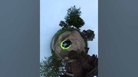 tiny planet experimenting with insta360 one x2