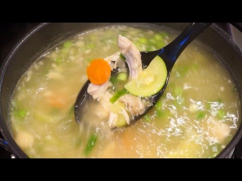 How to Cook Hearty Chicken with Rice & Vegetables Soup