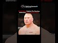 How Brock Lesnar Got His Famous Tattoo ⚔️🥊