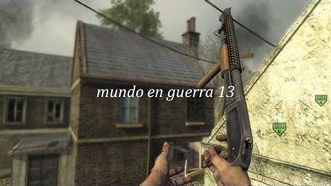 mundo en guerra 13 (waw mod menu in desc)