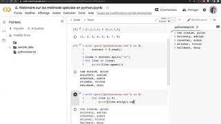 Webinaire - comprendre les méthodes spéciales en python - 23 mars 2020