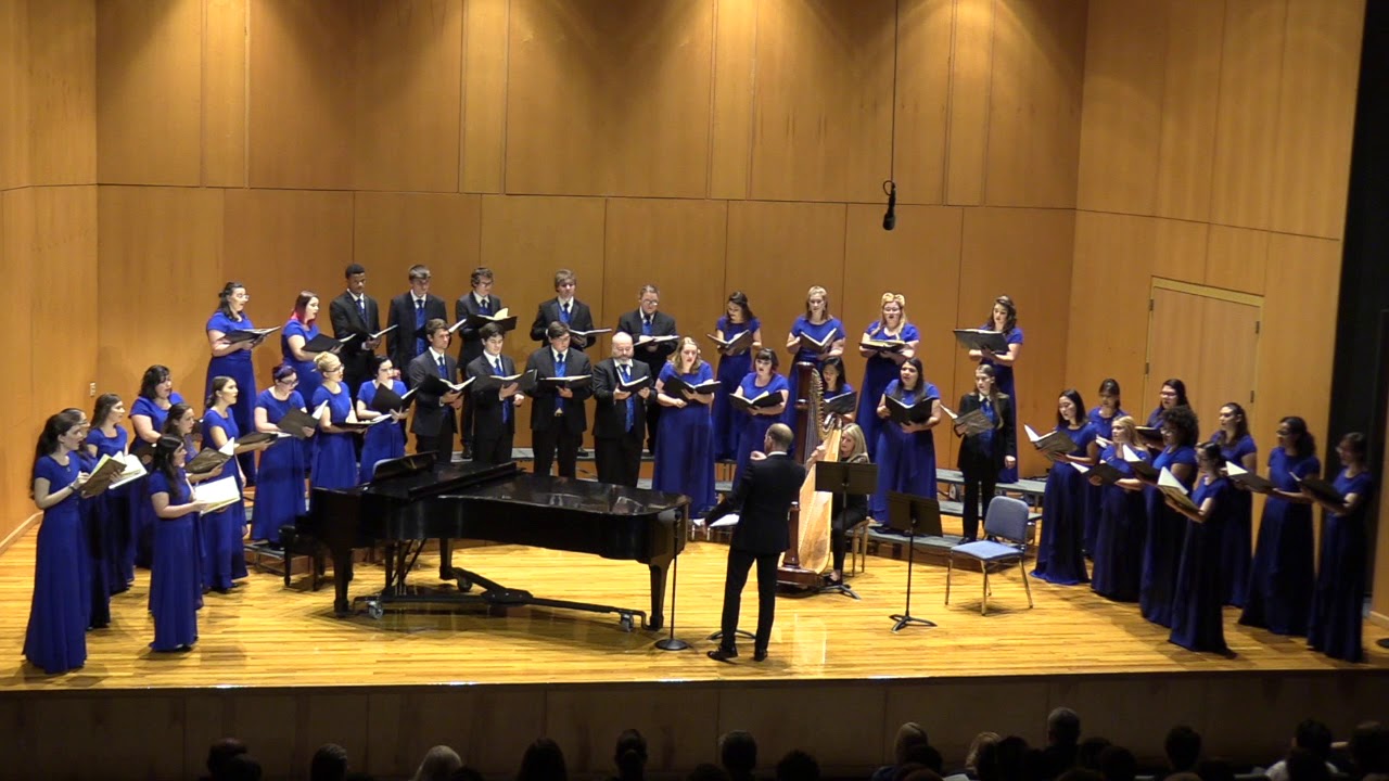 My Gentle Harp - arr. Alice Parker - UWF Singers, Dr. Peter Steenblik