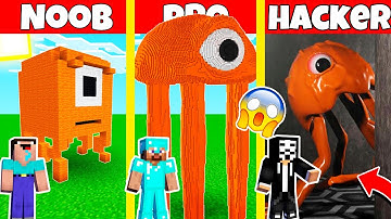 GARTEN OF BANBAN STINGER FLYNN BOSS HOUSE BUILD CHALLENGE - NOOB vs PRO vs HACKER / Animation