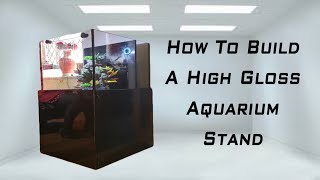 Have you always wanted a professional looking Aquarium Stand but can