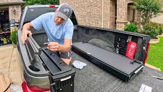 More F250 MODS!!  Undercover Swing Case and BakFlip MXT Tonneau Cover Install.