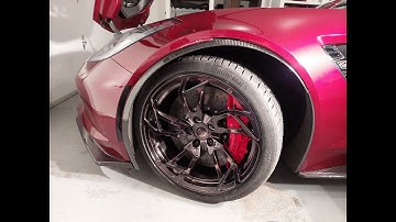 C7 Z06 - APR Carbon Winglet/Spat Fitment Issues