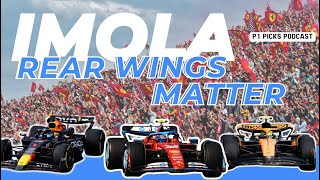 F1 Rear Wing Analysis - Imola 2024 - P1 Picks: Formula 1 Betting Podcast  - Emilia Romagna GP