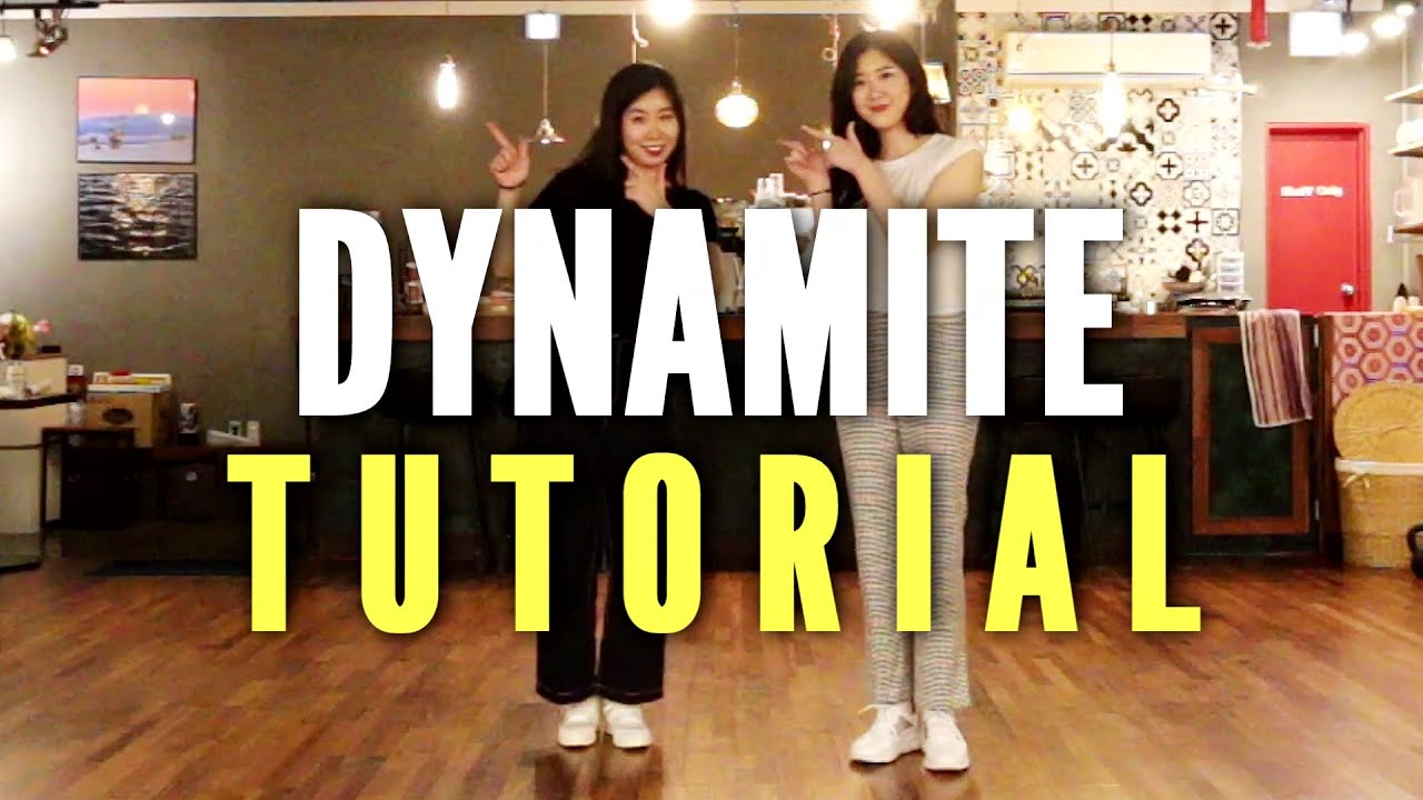 [챔프라인댄스] Dynamite Linedance Tutorial -  BTS 다이너마이트 라인댄스 설명영상