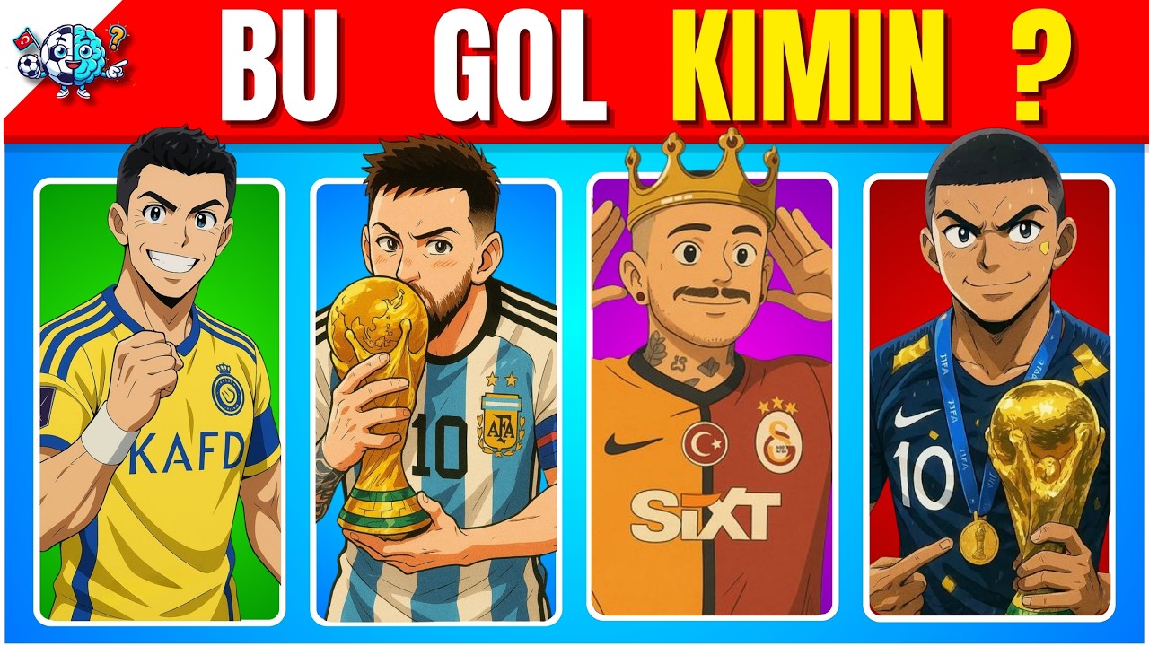 Bu Gol Kimin❓ Golü Atan Futbolcuyu Tahmin Et⚽Futbol Bulmaca👀