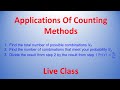 Math Methods Applications of Counting Methods